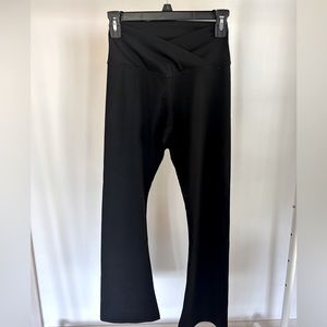 SOLD High rise crossover Amazon flare leggings